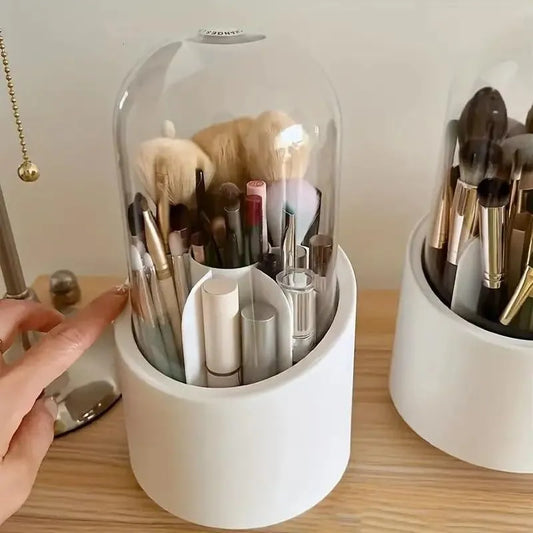 360 Degree Makeup Brushes Organizer With ABS