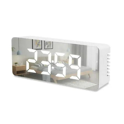 Modern LED Mirror Glock White 50ml Waking Feature