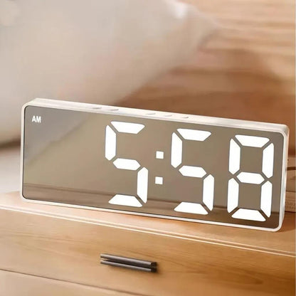 Modern LED Mirror Glock White 50ml Waking Feature