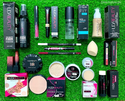 15 In 1 Makeup Set For Pakistani Womans Smuged Proof & Long Lasting