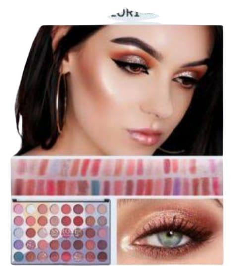 Eye Makeup Plate 35 Shades Matte Warm Long Lasting