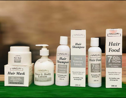 4-in-1 Skincare & Haircare Bundle For Glowing Skin & Lustrous Hair