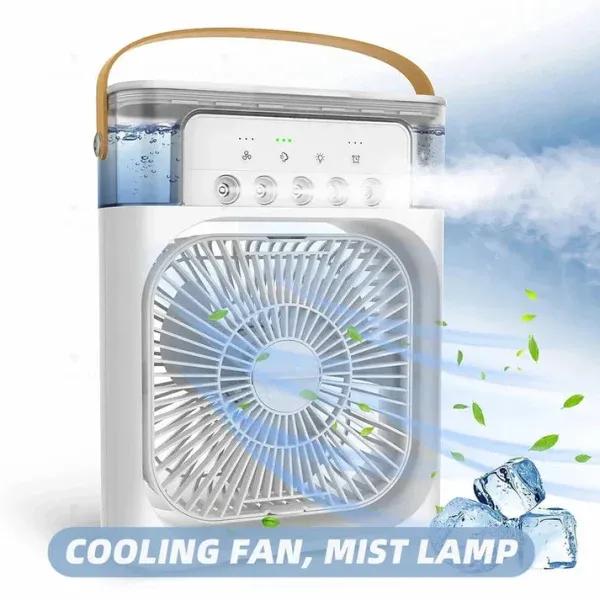 Portable Air Cooler Fan With LED lights & USB Power