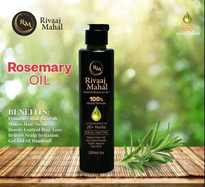 Rivaj Mehal 100% Hair Oil Fir All Types Hairs
