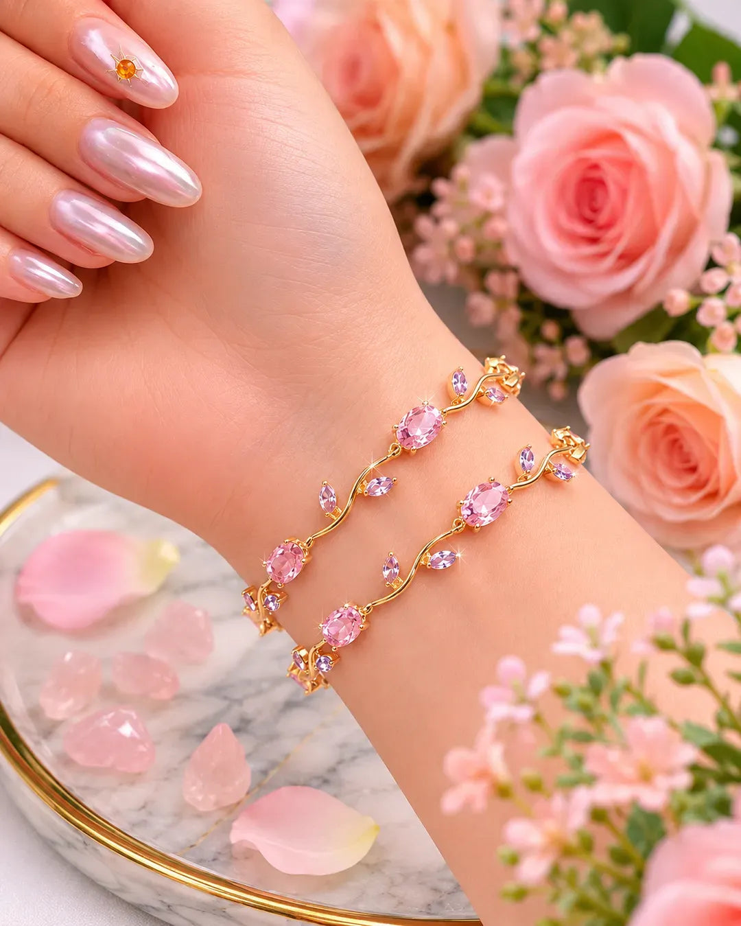Trending Tuplic bracelet For Girls Pack of 2
