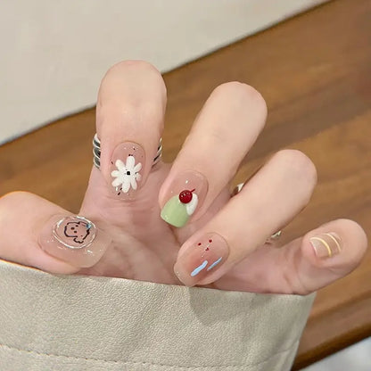 Pack of 24 nails for girls