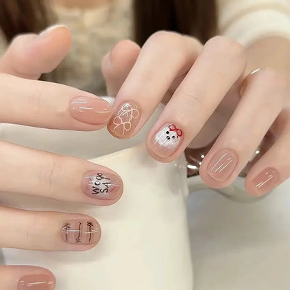Pack of 24 nails for girls