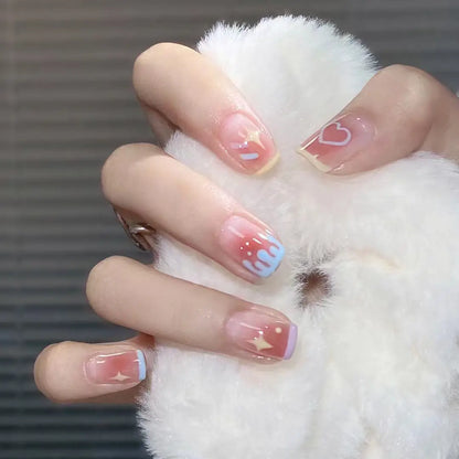 Pack of 24 nails for girls