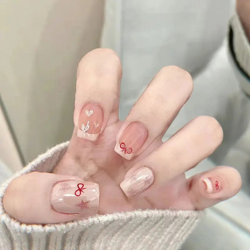 Pack of 24 nails for girls
