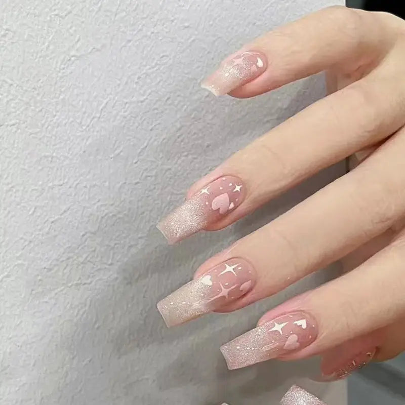 Pack of 24 nails for girls