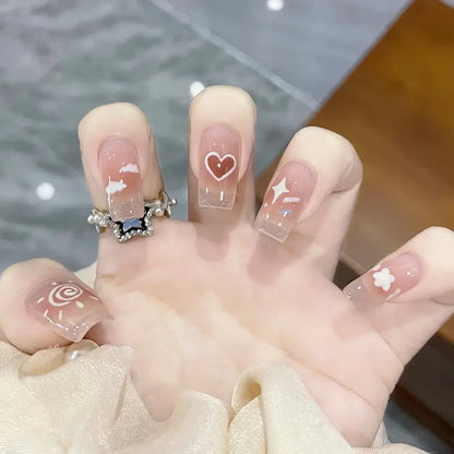 Pack of 24 nails for girls