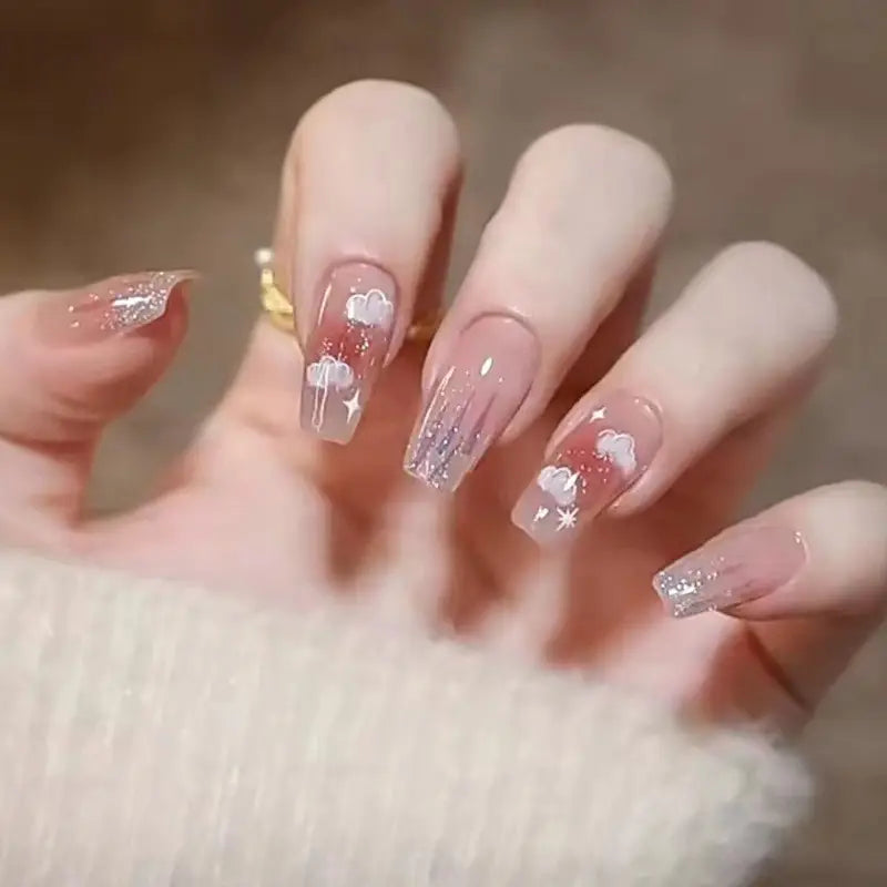 Pack of 24 nails for girls