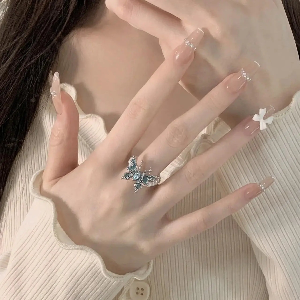 Pack of 24 nails for girls