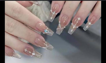 Pack of 24 nails for girls