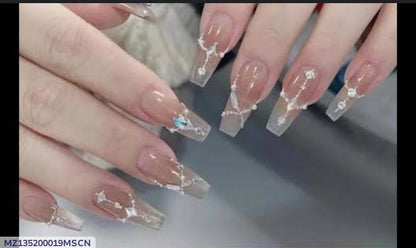 Pack of 24 nails for girls