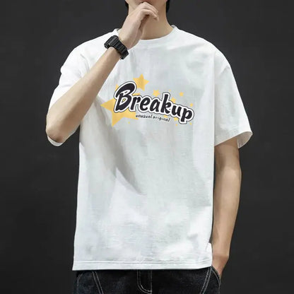 Men’s Graphic Ice-Silk Summer T-Shirt