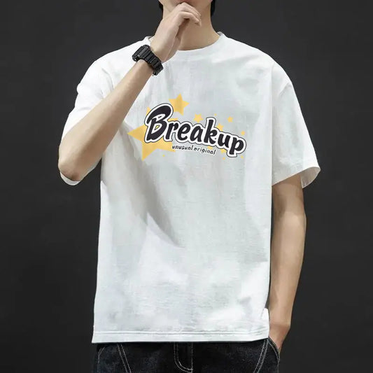 Men’s Graphic Ice-Silk Summer T-Shirt