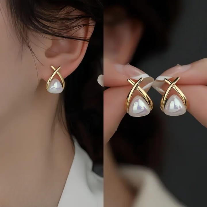 Cross stye Earrings