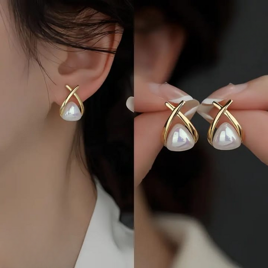 Cross stye Earrings