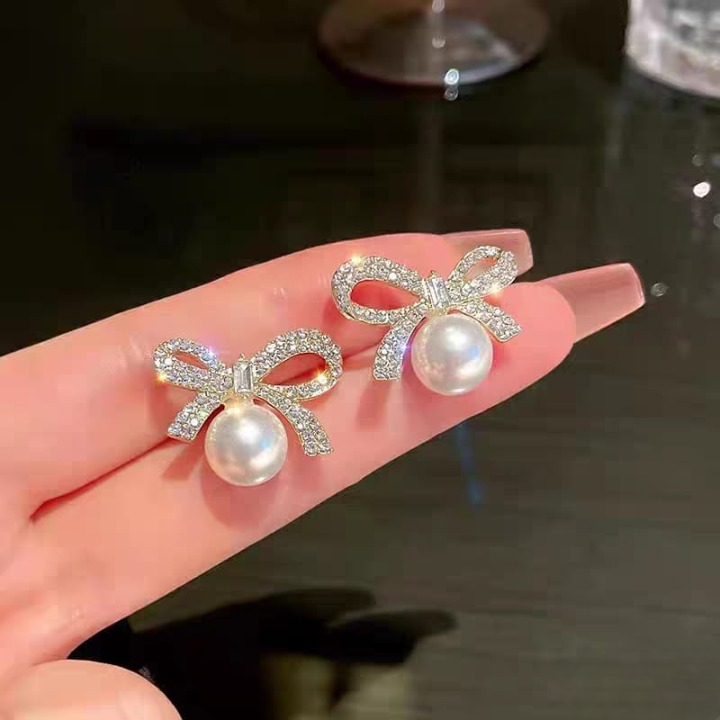 Boo Style Earrings silver gold
