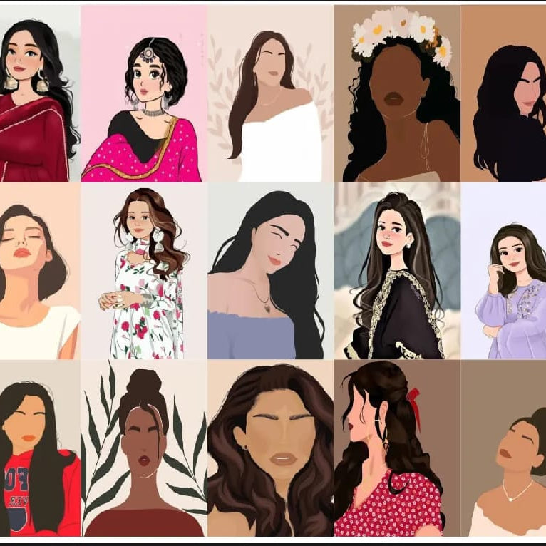 Pack of 27 Mini Festive Cards without Jewellery (Random Designs)