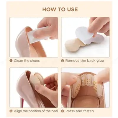 6 Pcs Women Insoles for Shoes High Heel Pad