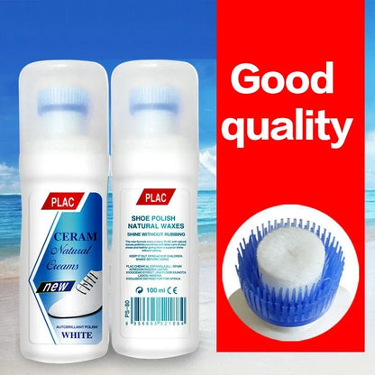 PLAC White Shoe Polish Spray – Magic Instant Cleaner for White Shoes (250ml)