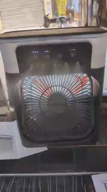 Portable Air Cooler Fan With LED lights & USB Power