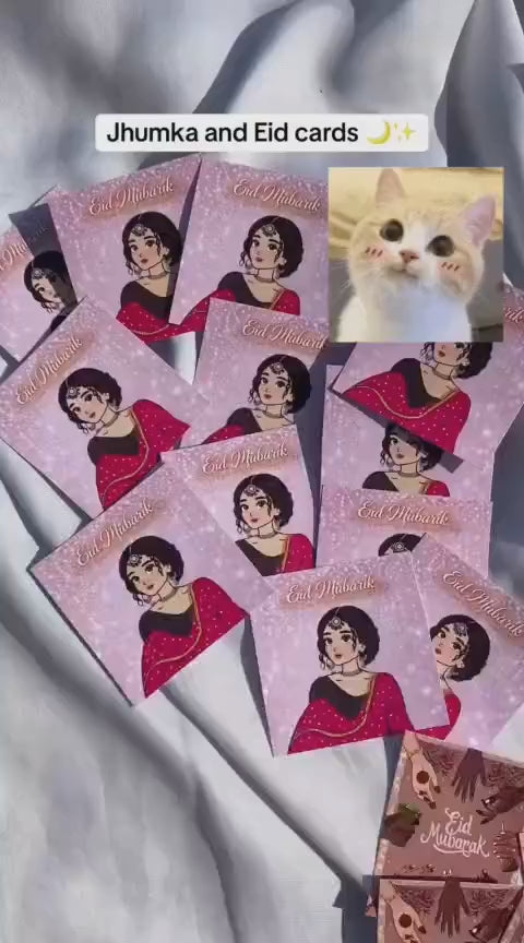 Pack of 27 Mini Festive Cards without Jewellery (Random Designs)