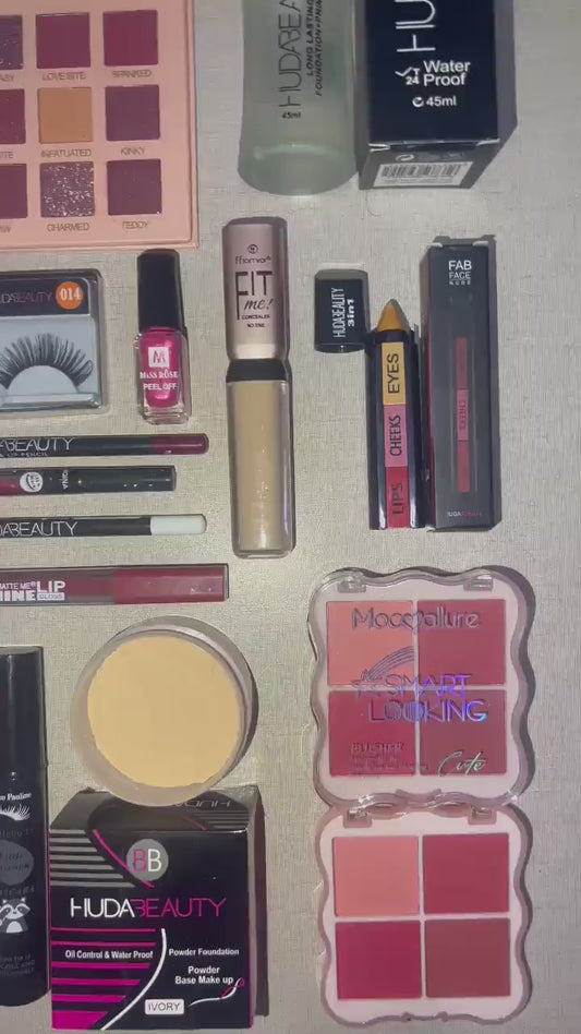19 in 1 Makeup Kit For Pakistani Brides,Part Geors & Others