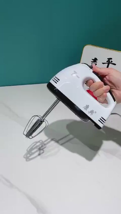 Stainless Steel Hand Mixer White Kompact Kitchen Use