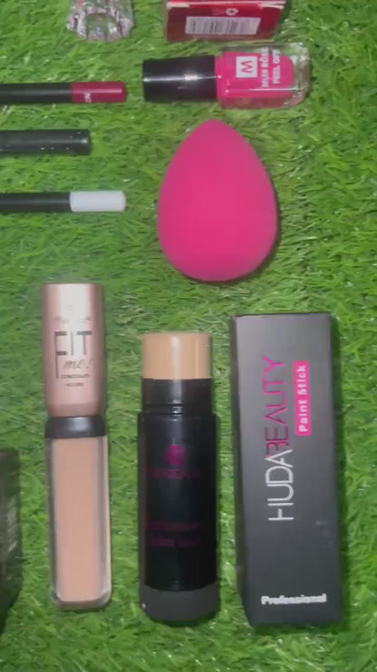 16 in 1 Makeup Set For Pakistani Womans Long-Lasting & Travel Friendly
