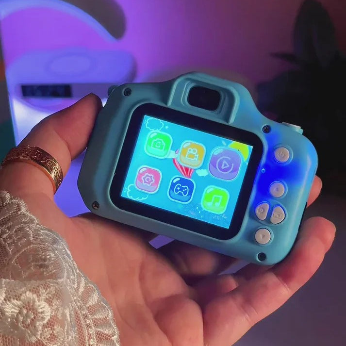 Digital Kids Camera With Fun Photo Modes, HD Lens, Rechargeable Battery And Durable Child-Friendly Design For Photography (Random Colour)
