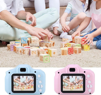 Digital Kids Camera With Fun Photo Modes, HD Lens, Rechargeable Battery And Durable Child-Friendly Design For Photography (Random Colour)